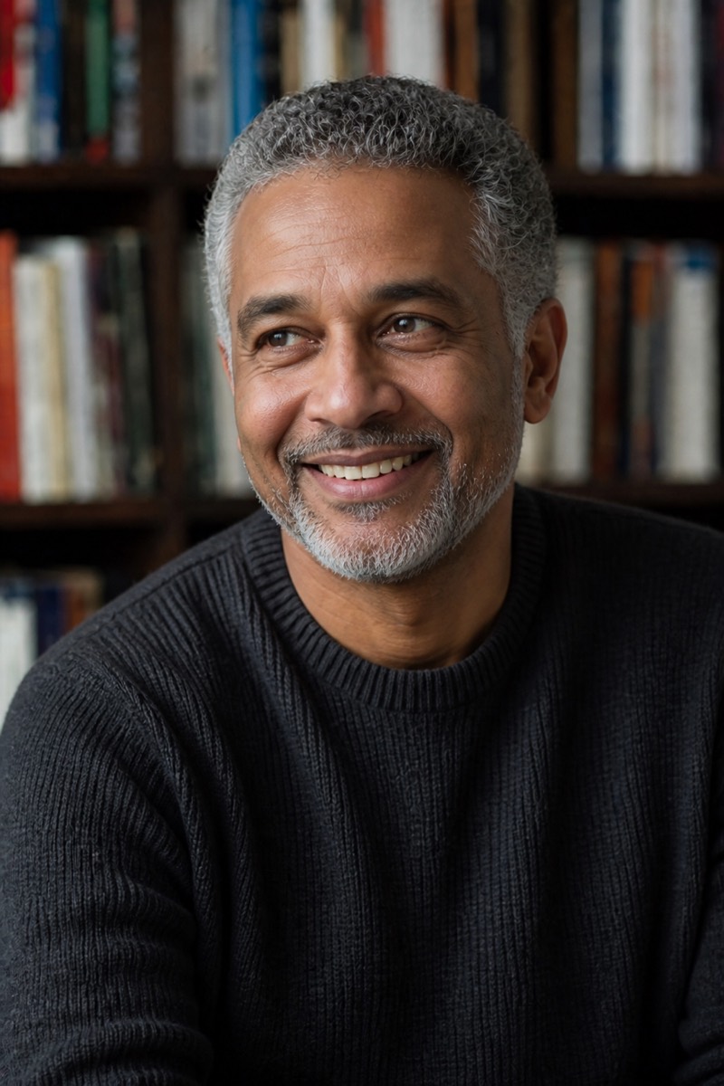 A man in his fifties smiling